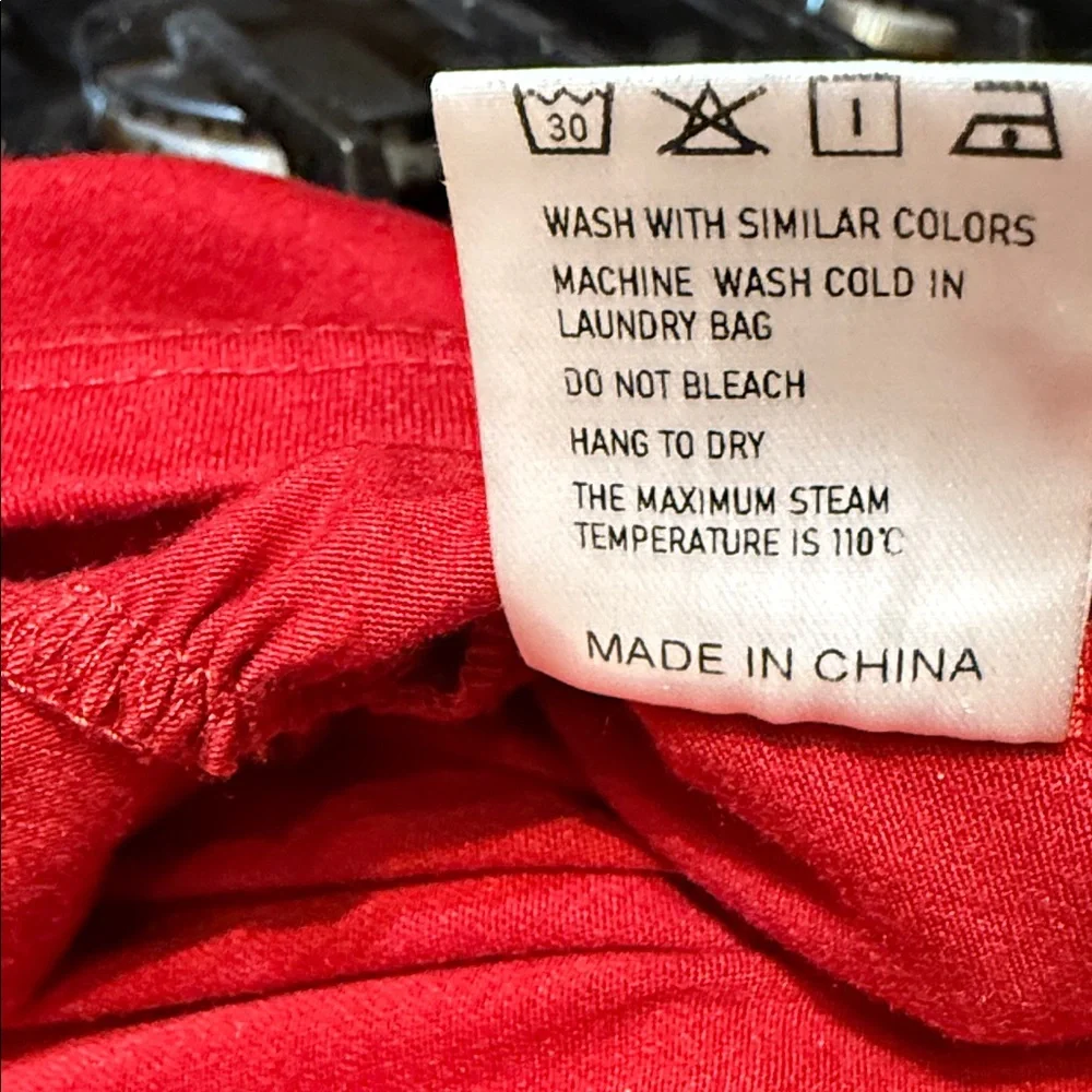 Source Unknown Red Ruffle Sleeve Mini Dress - Picture 9 of 12